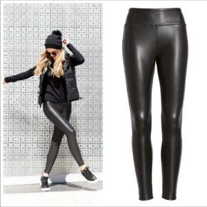 Rachael Zoe Faux Leather Tummy Control Leggings